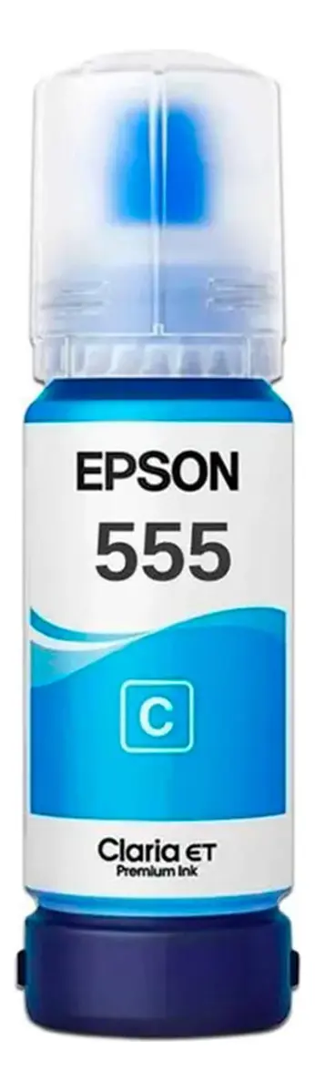 EP T555 CYAN BOTELLA X 70 CC GTC FOTOGRAFICA P/EPSON L8160/L8180 — foto 2