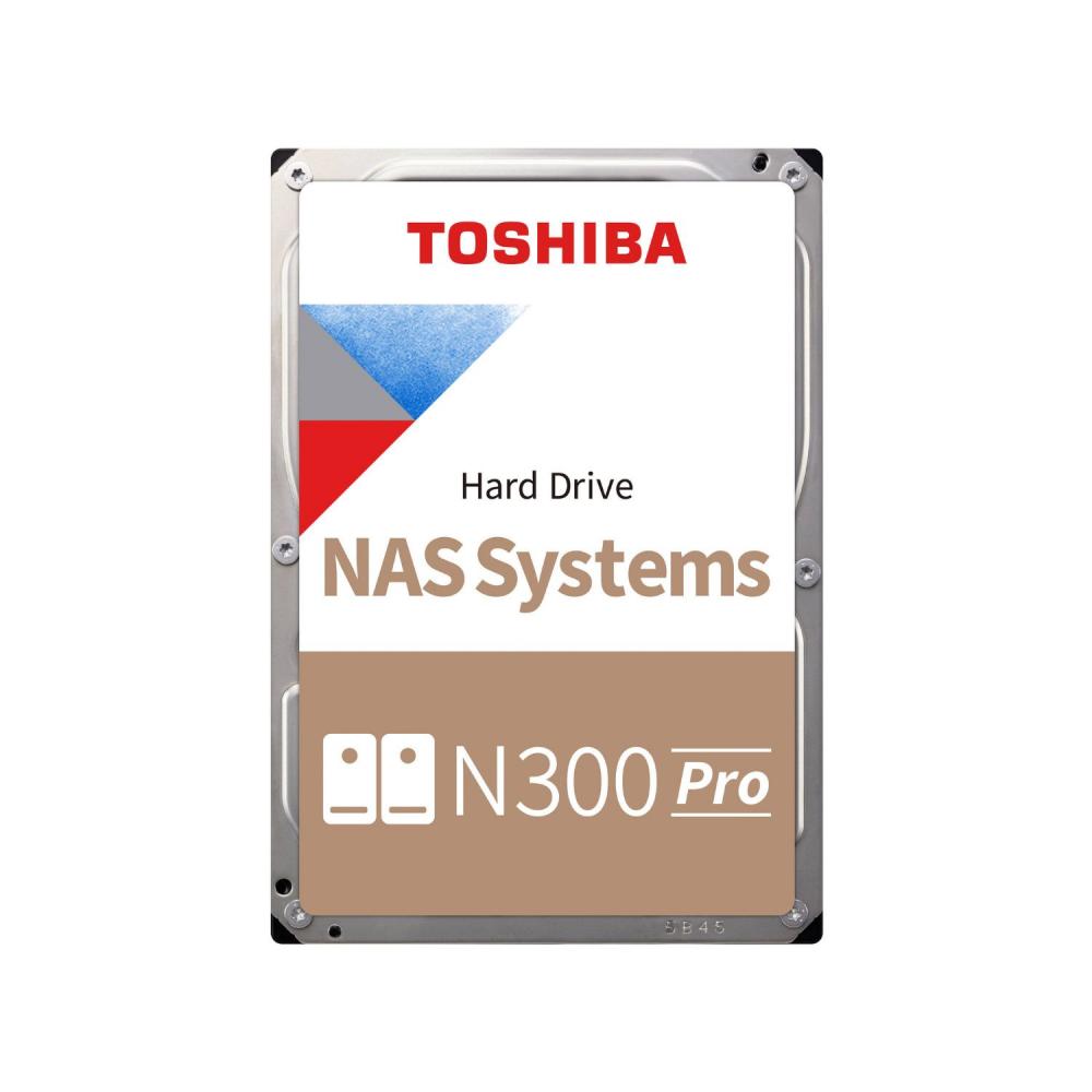 Disco Rígido Toshiba N300 Pro NAS 22TB SATA III 3.5" HDWG82CXZSTB