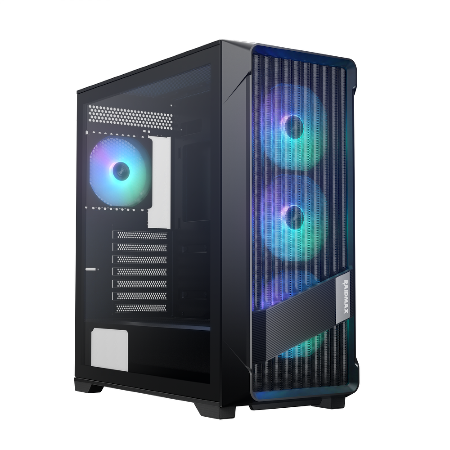 Gabinete Raidmax Meshian X603 Lite E-ATX Negro ARGB