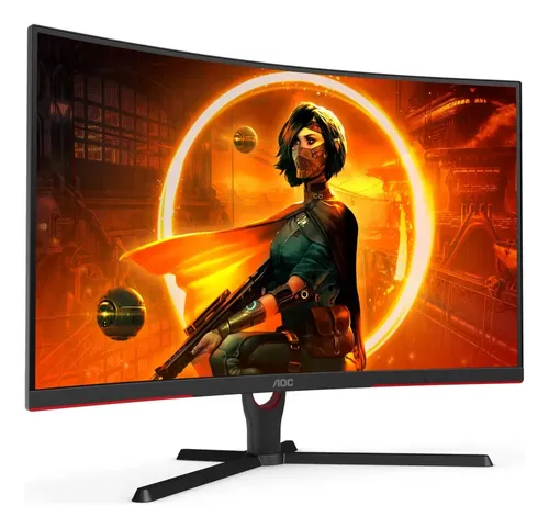 Monitor Gamer Curvo AOC C32G3E 31,5" FHD VA 165Hz
