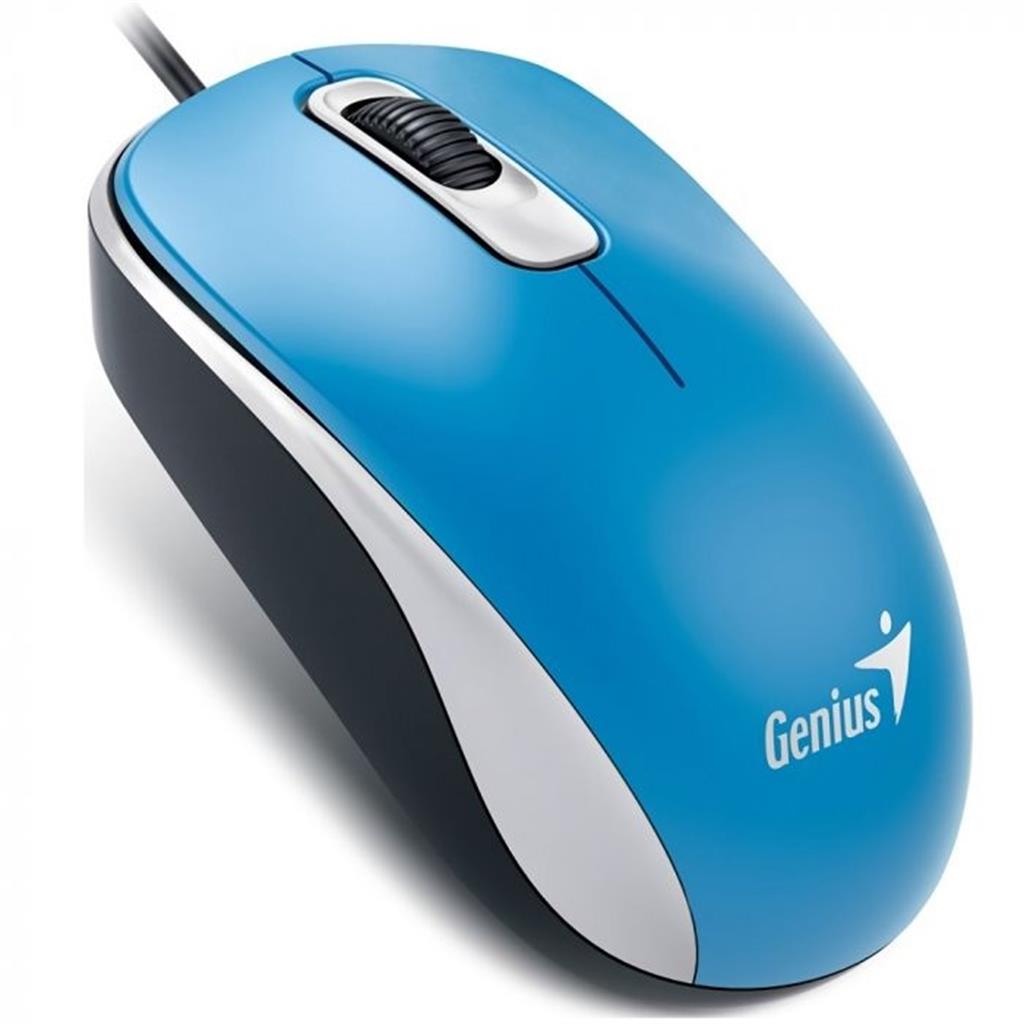 Mouse Genius DX-110 Azul con Cable