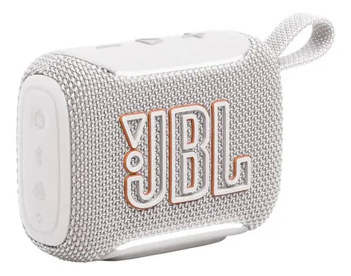 Parlante Portátil Bluetooth JBL Go 4 Waterproof Blanco