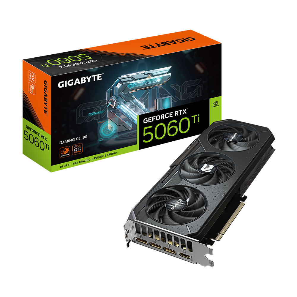 Placa de Video Gigabyte GeForce RTX 5060 Ti Eagle OC 8GB