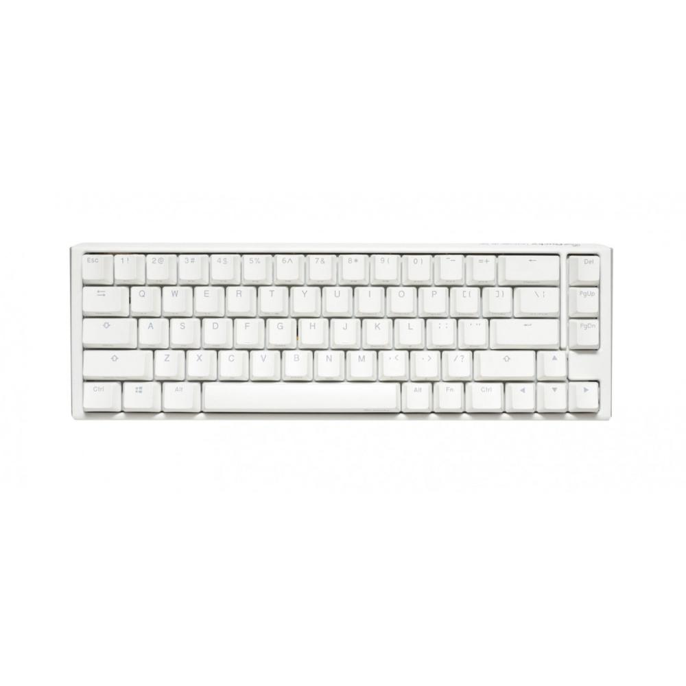 Teclado Mecánico Ducky One 3 SF 65% Teclas Blancas Switch Red